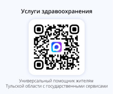 Универсальный помощник жителям Тульской области с услугами здравоохранения