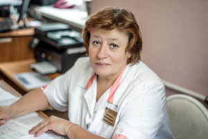 Заведующая терапевтическим отделением - врач-терапевт Куприянова Ирина Юрьевна